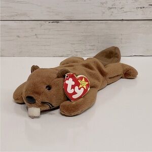 Ty Beanie Baby Bucky The Beaver 🦫